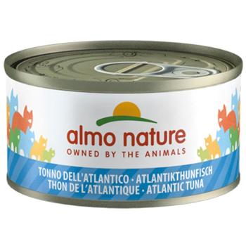 24x70g Almo Nature atlanti-óceáni tonhal nedves macskatáp kép