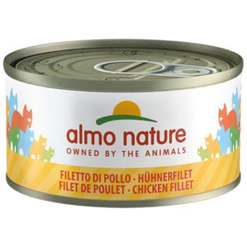 24x70g Almo Nature Csirkefilé nedves macskatáp kép