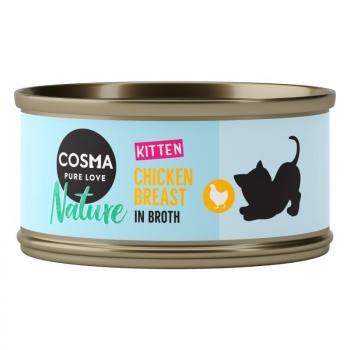 24x70g Kitten Cosma Nature csirke kép