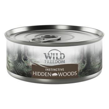 24x70g Wild Freedom Adult Hidden Woods - vaddisznó nedves macskatáp kép