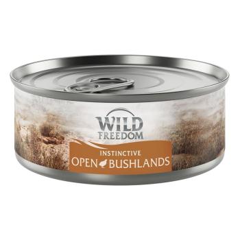 24x70g Wild Freedom Adult Open Bushlands - fürj nedves macskatáp kép