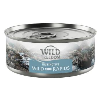 24x70g Wild Freedom Adult Wild Rapids - lazac nedves macskatáp kép