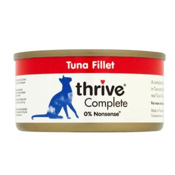 24x75g Thrive Complete nedves macskatáp - Tonhal kép