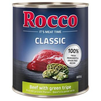 24x800g Rocco Classic nedves kutyatáp- Marha & pacal kép