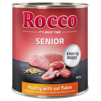 24x800g Rocco Senior szárnyas & zabpehely nedves kutyatáp kép