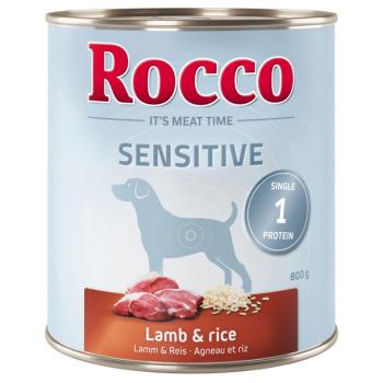 24x800g Rocco Sensitive bárány & rizs nedves kutyatáp kép