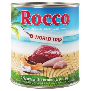 24x800g Rocco világkörüli út Jamaica nedves kutyatáp kép