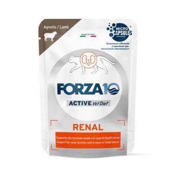 24x80g Forza 10 Renal Active Vet Diet bárány, ndeves macskatáp kép
