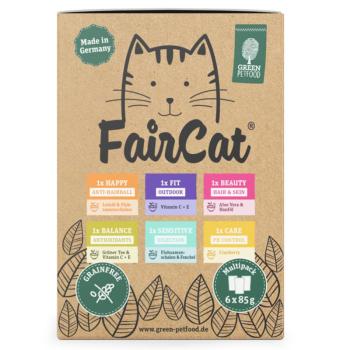 24x85g FairCat nedves macskatáp multipackban kép