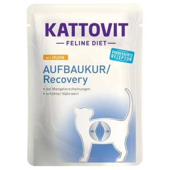 24x85g Kattovit Aufbaukur (regeneráló kúra) tasakos ndves macskatáp-csirke kép