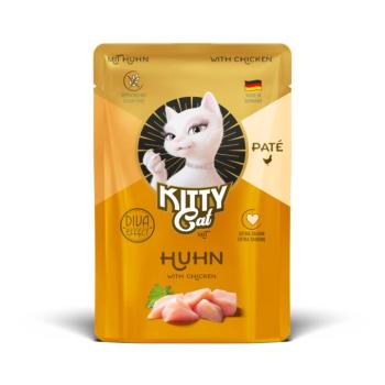 24x85g Kitty Cat Paté Csirke nedves macskatáp kép
