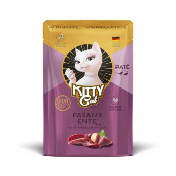 24x85g Kitty Cat Paté Fácán & kacsa nedves macskatáp kép
