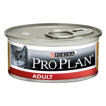 24x85g Pro Plan Cat Adult csirke nedves macskatáp konzerv kép