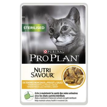 24x85g Pro Plan Sterilised csirke nedves macskatáp kép