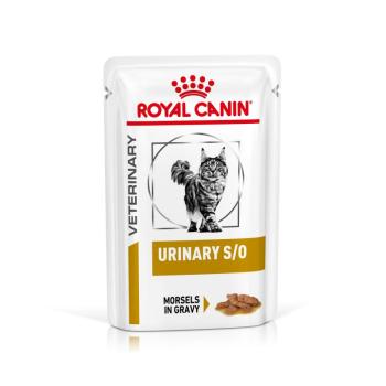 24x85g Royal Canin Veterinary Feline Urinary S/O nedves macskatáp (szószos falatkák) kép