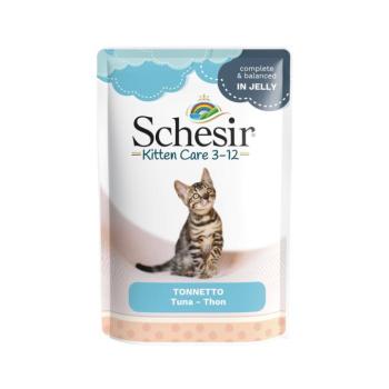 24x85g Schesir Kitten tonhal nedves macskatáp kép