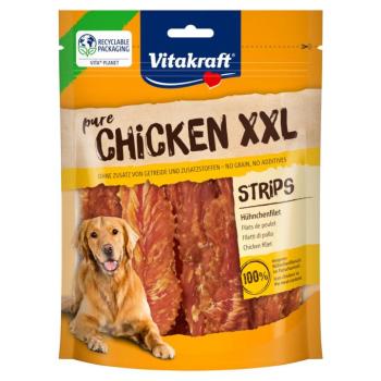 250g Vitakraft Pure Chicken XXL Strips csirkefilé kutyasnack kép