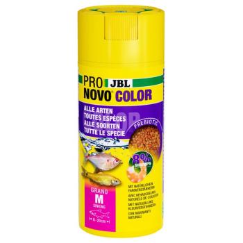 250ml JBL ProNovo Color Grano M granulátum díszhaltáp kép