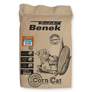 25l (kb. 15,7kg) Super Benek Corn Cat tengeri szellő macskaalom kép