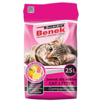25l (kb. 20kg) Benek Super Compact Citrus Freshness macskaalom kép