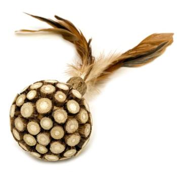 2db Aumüller japán minikivi labda fogápoló játék macskáknak kép