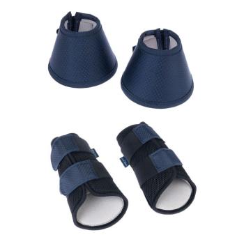 2db Nomad Tales elasztán ínvédő & 2db pataharang lovaknak szettben SA méret kép