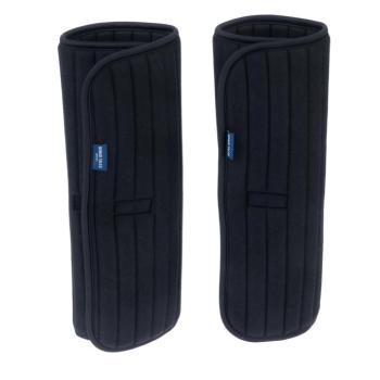 2db Nomad Tales tépőzáras bandázsalátét lovaknak, fekete, L méret kép