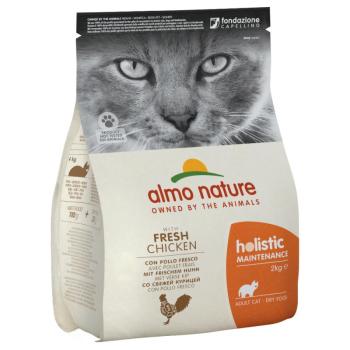 2kg Almo Nature Holistic csirke & rizs száraz macskatáp kép