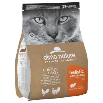 2kg Almo Nature Holistic Maintenance csirke & pulyka száraz macskatáp kép