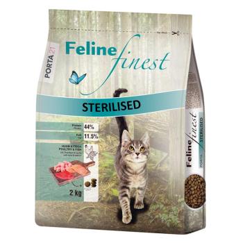 2kg Porta 21 Feline Finest Sterilised csirke & hal száraz macskatáp kép