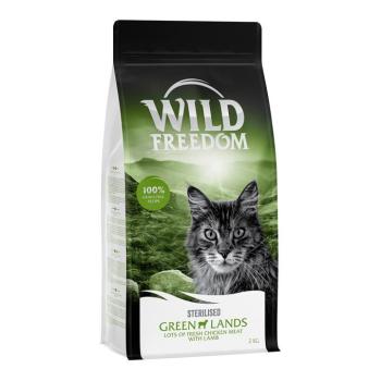 2kg Wild Freedom Adult "Green Lands" Sterilised bárány - gabonamentes száraz macskatáp kép