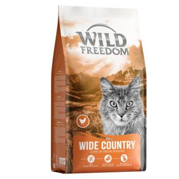 2kg Wild Freedom Adult 'Wide Country ' szárnyas gabonamentes száraz macskatáp új receptúrával kép