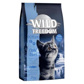 2kg Wild Freedom Kitten "Cold River" - lazac gabomanetes száraz kölyökmacskatáp kép