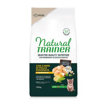 2x1,25kg Natural Trainer Selected Quality Nutrition Kitten csirke száraz macskatáp kép