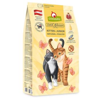 2x1,8kg GranataPet DeliCatessen Kitten szárnyas száraz macskatáp kép