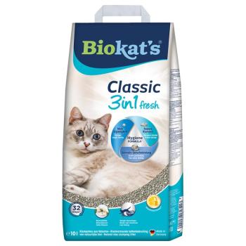 2x10 liter Biokat's Classic Fresh 3in1 Cotton Blossom macskaalom kép