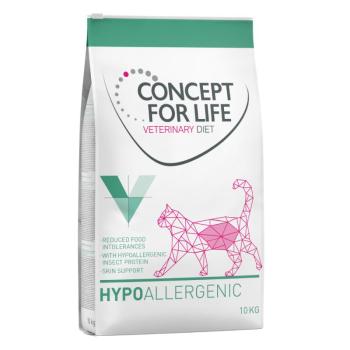 2x10kg Concept for Life Veterinary Diet Hypoallergenic Insect száraz macskatáp kép