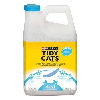 2x10l Purina Tidy Cats Lightweight Ocean Freshness csomósodó alom kép