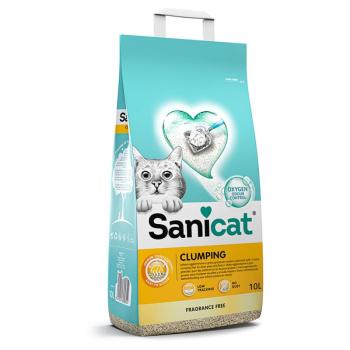 2x10l Sanicat csomósodó macskaalom parfümmentes kép