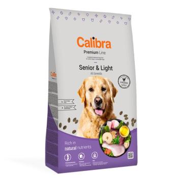 2x12kg Calibra Dog Premium Line Senior & Light csirke száraz kutyatáp kép