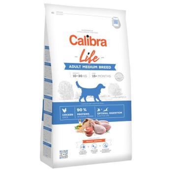 2x12kg Calibra Life Adult Medium Breed csirke száraz kutyatáp kép