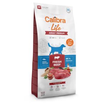 2x12kg Calibra Life Adult Medium Breed marha száraz kutyatáp kép