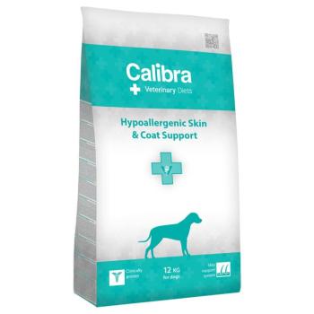 2x12kg Calibra Veterinary Diet Dog Hypoallergenic Skin & Coat lazac száraz kutyatáp kép
