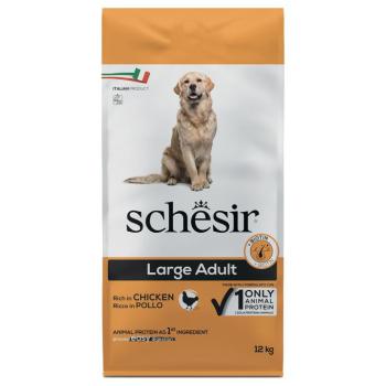 2x12kg Schesir Dog Large Adult csirke száraz kutyatáp kép