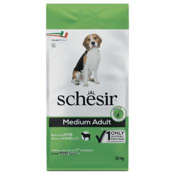 2x12kg Schesir Dog Medium Adult bárány száraz kutyatáp kép