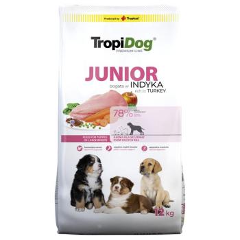 2x12kg Tropidog Premium Junior Large pulyka & rizs száraz kutyatáp kép