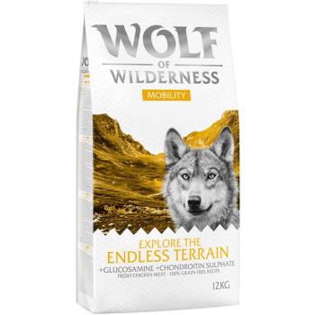 2x12kg Wolf of Wilderness "Explore" The Endless Terrain - Mobility száraz kutyatáp gazdaságos csomagban kép