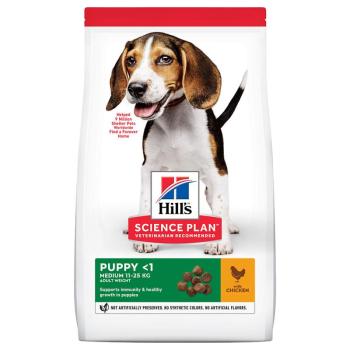 2x14kg Hill's Science Plan Puppy Healthy Development Medium csirke száraz kutyatáp kép