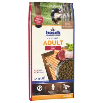 2x15kg bosch száraz kutyatáp vegyes csomag: 15kg szárnyas & köles+  15kg bárány & rizs kép