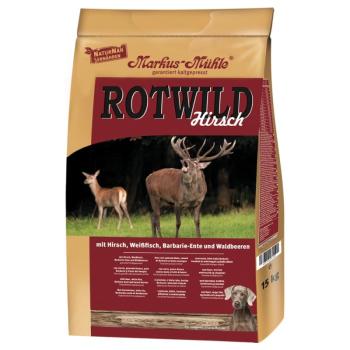 2x15kg Markus-Mühle Rotwild szarvas száraz kutyatáp kép